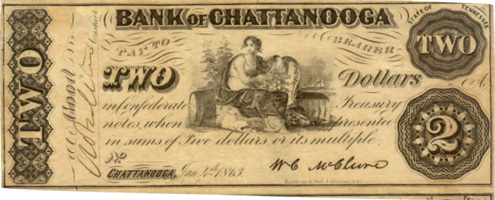 Bk Chattanooga $2 G-73